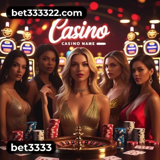 Identidade visual e vitrine de ofertas da plataforma bet3333
